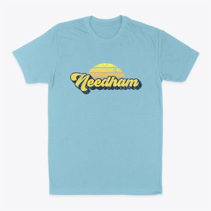 Needham Massachusetts Sublime Sunset Classic Dad T-Shirt