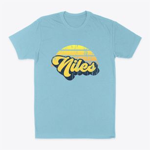 Niles New York Sublime Sunset Classic Dad T-Shirt