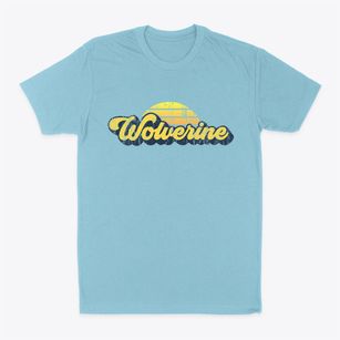 Wolverine Michigan Sublime Sunset Classic Dad T-Shirt