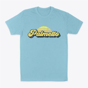 Palmetto Louisiana Sublime Sunset Classic Dad T-Shirt