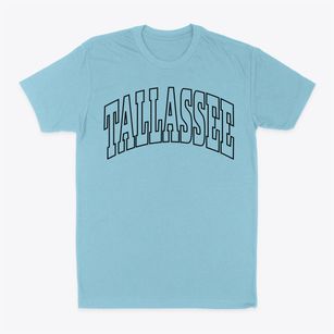 Tallassee Alabama Trendy Block Classic Dad T-Shirt