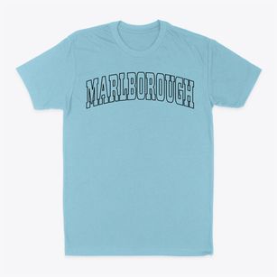 Marlborough New Hampshire Trendy Block Classic Dad T-Shirt