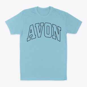 Avon North Carolina Trendy Block Classic Dad T-Shirt