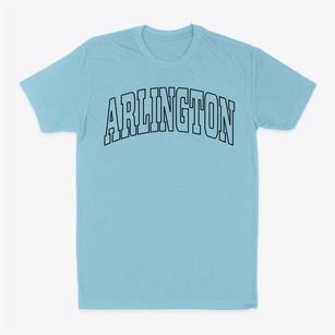 Arlington Kansas Trendy Block Classic Dad T-Shirt