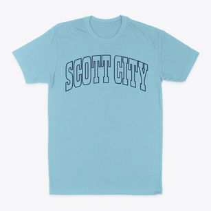 Scott City Missouri Trendy Block Classic Dad T-Shirt