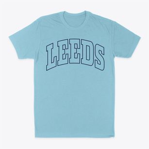 Leeds Maine Trendy Block Classic Dad T-Shirt