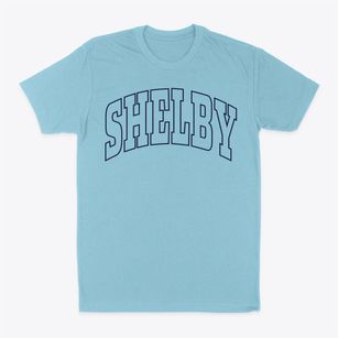 Shelby Alabama Trendy Block Classic Dad T-Shirt