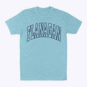 Flanagan Illinois Trendy Block Classic Dad T-Shirt