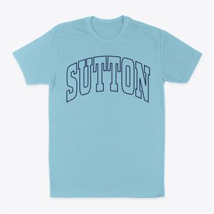 Sutton West Virginia Trendy Block Classic Dad T-Shirt