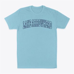 Lake Arrowhead Wisconsin Trendy Block Classic Dad T-Shirt