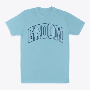 Groom Texas Trendy Block Classic Dad T-Shirt