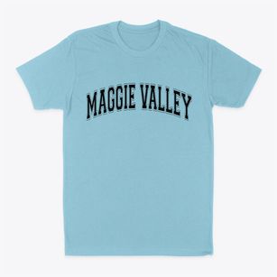 Maggie Valley North Carolina Varsity Classic Dad T-Shirt