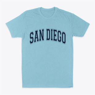 San Diego California Varsity Classic Dad T-Shirt