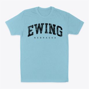 Ewing Nebraska Urban Vibe Classic Dad T-Shirt