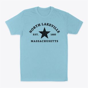 North Lakeville Massachusetts Star Classic Dad T-Shirt