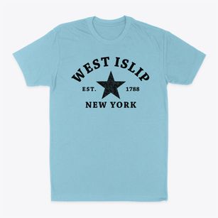 West Islip New York Star Classic Dad T-Shirt