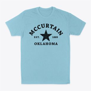 Mccurtain Oklahoma Star Classic Dad T-Shirt