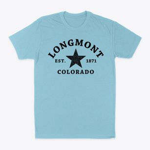 Longmont Colorado Star Classic Dad T-Shirt