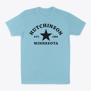 Hutchinson Minnesota Star Classic Dad T-Shirt
