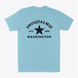 Snoqualmie Washington Star Classic Dad T-Shirt