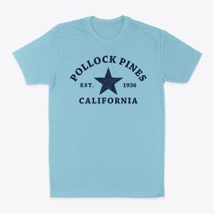 Pollock Pines California Star Classic Dad T-Shirt