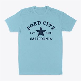 Ford City California Star Classic Dad T-Shirt