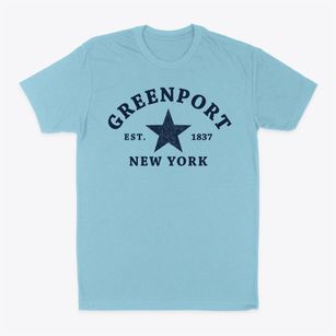 Greenport New York Star Classic Dad T-Shirt