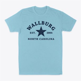 Wallburg North Carolina Star Classic Dad T-Shirt