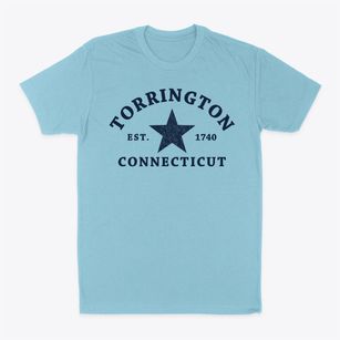 Torrington Connecticut Star Classic Dad T-Shirt