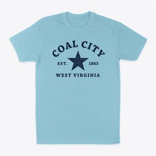 Coal City West Virginia Star Classic Dad T-Shirt