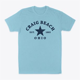 Craig Beach Ohio Star Classic Dad T-Shirt