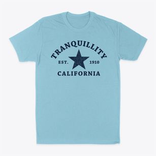 Tranquillity California Star Classic Dad T-Shirt