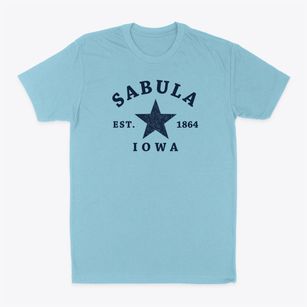 Sabula Iowa Star Classic Dad T-Shirt