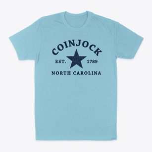 Coinjock North Carolina Star Classic Dad T-Shirt