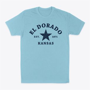 El Dorado Kansas Star Classic Dad T-Shirt