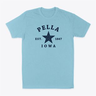 Pella Iowa Star Classic Dad T-Shirt