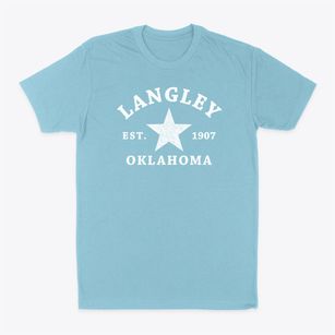 Langley Oklahoma Star Classic Dad T-Shirt