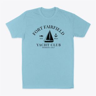 Fort Fairfield Maine Yacht Club Classic Dad T-Shirt