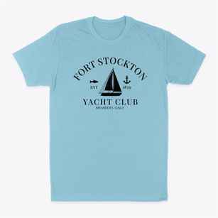 Fort Stockton Texas Yacht Club Classic Dad T-Shirt
