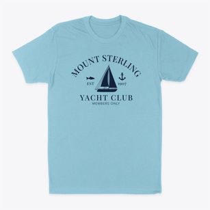 Mount Sterling Iowa Yacht Club Classic Dad T-Shirt