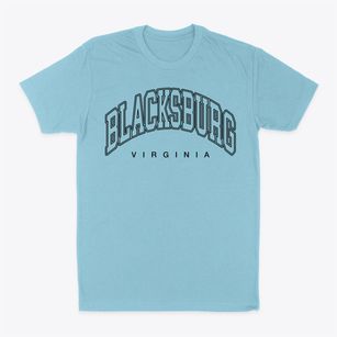 Blacksburg Virginia Inline Classic Dad T-Shirt