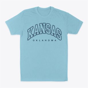 Kansas Oklahoma Inline Classic Dad T-Shirt