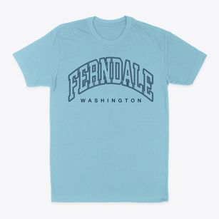 Ferndale Washington Inline Classic Dad T-Shirt