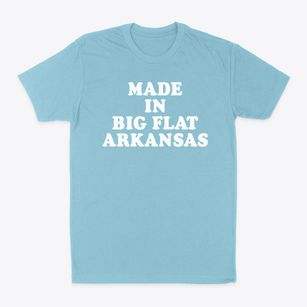 Big Flat Arkansas Classic 70s Classic Dad T-Shirt
