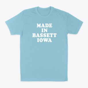 Bassett Iowa Classic 70s Classic Dad T-Shirt