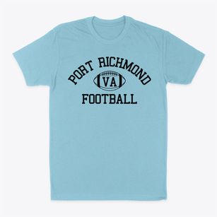 Port Richmond Virginia Football Classic Dad T-Shirt