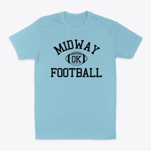 Midway Oklahoma Football Classic Dad T-Shirt