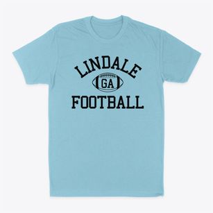 Lindale Georgia Football Classic Dad T-Shirt