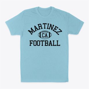 Martinez California Football Classic Dad T-Shirt