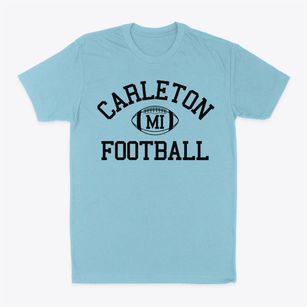 Carleton Michigan Football Classic Dad T-Shirt
